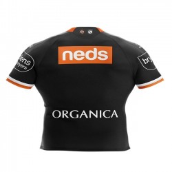 Camisola West Tigers Rugby Equipamento Primeiro 2021 Manga Curta